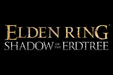 The text "Elden Ring Shadow of the Erdtree" on a black background.