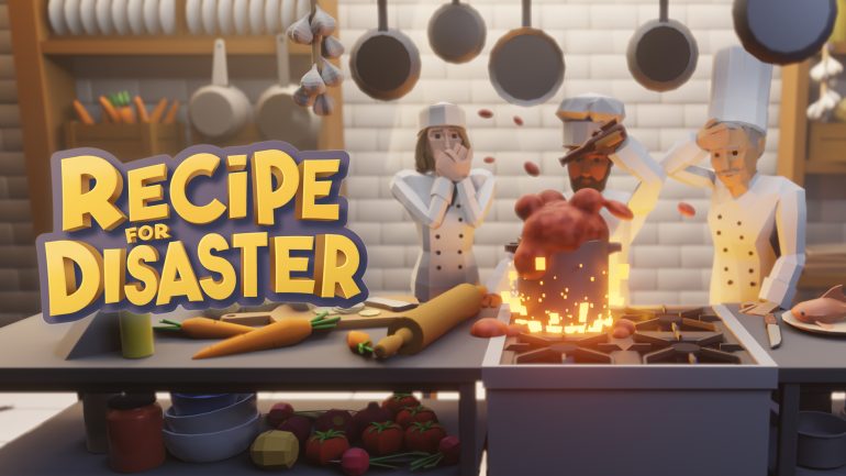 Official key art for Recipe for Disaster.