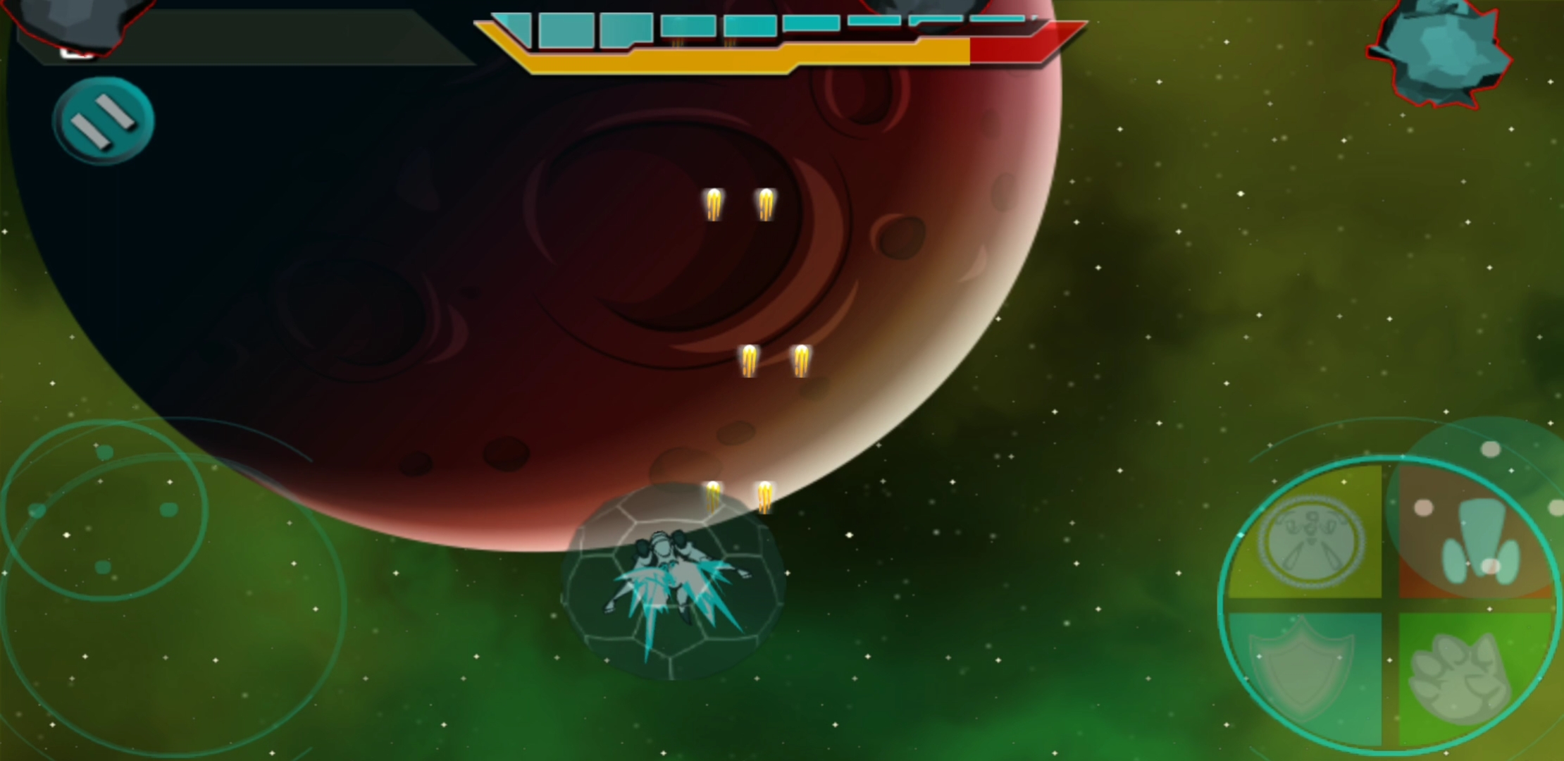 A combat gameplay screenshot in Patrollin W.T.H