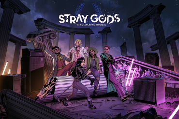 Official key art for Stray Gods.