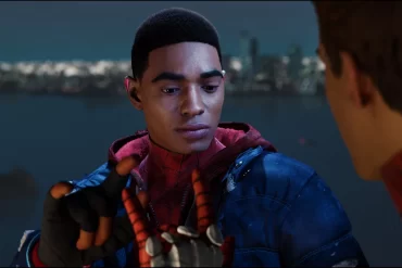 Miles Morales without his mask on
