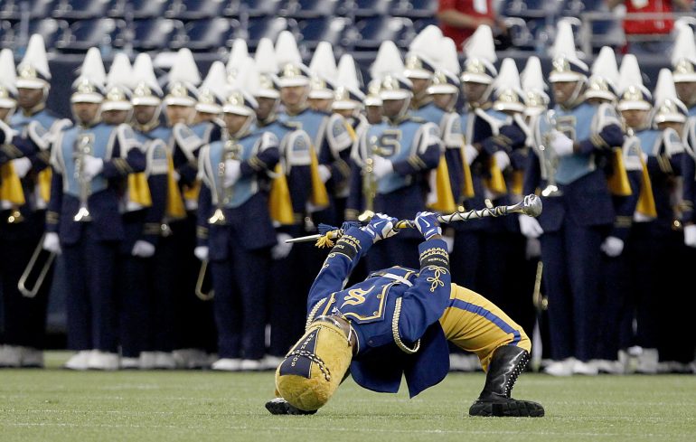 Southern University's marching band