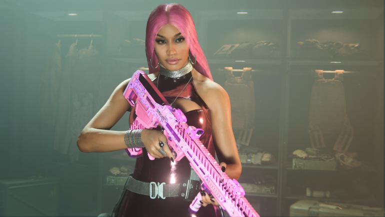 Nicki Minaj in Call of Duty Modern Warfare 2