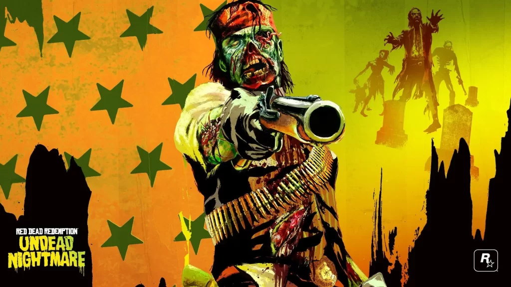 Red Dead Redemption Undead Nightmare Cover (Zombified John Marston)